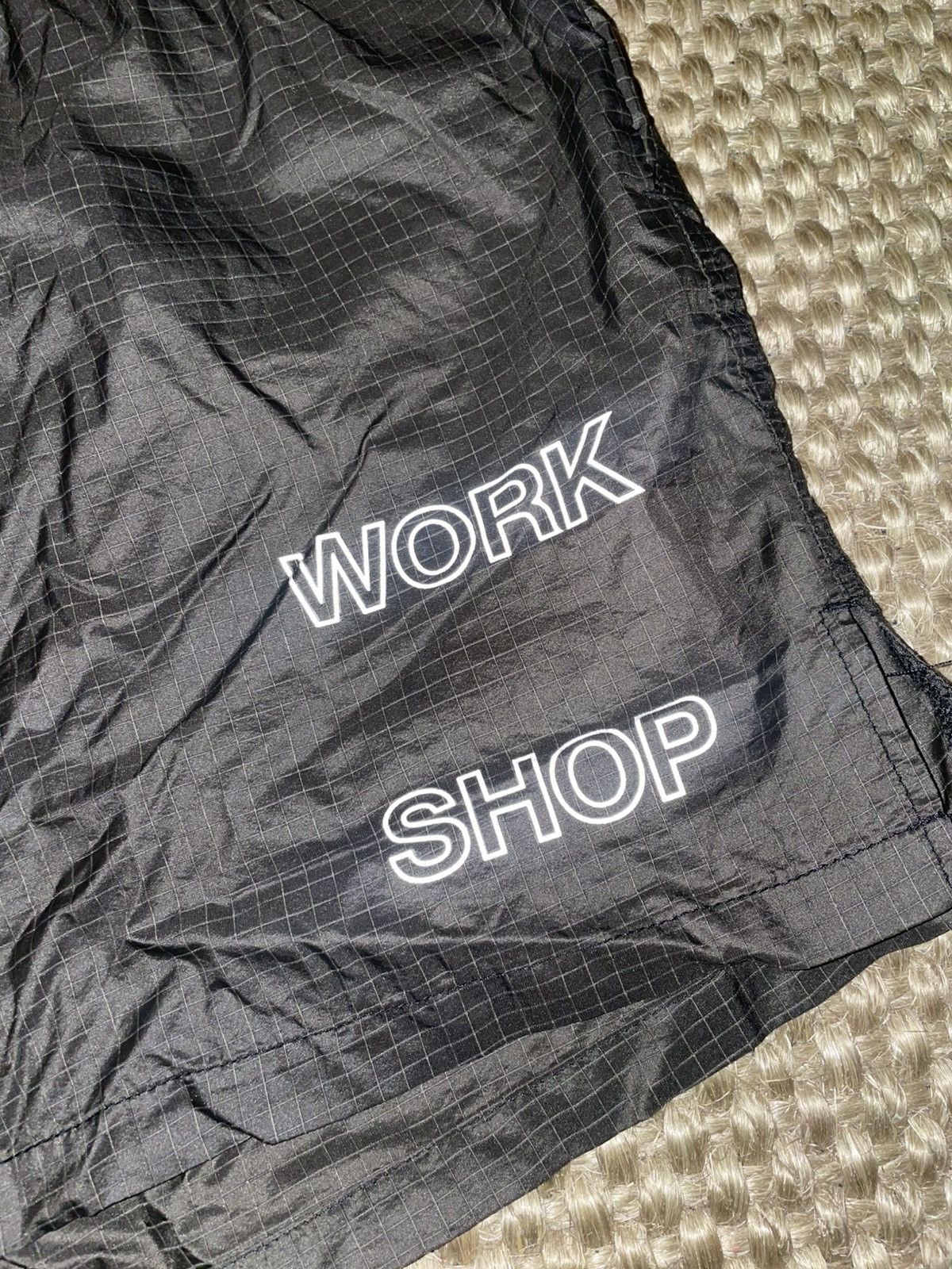 Our Legacy Our Legacy Workshop - Brown/Black Ripstop Running Shorts Size US 32 / EU 48 - 4 Thumbnail