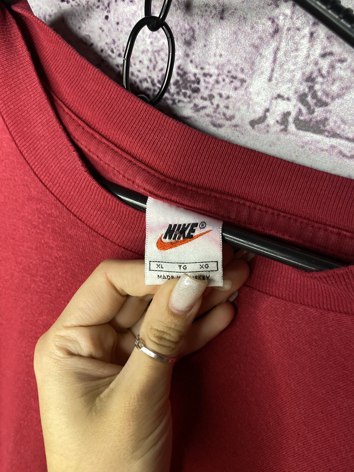 Nike T-Shirt Vintage STREETWEAR Nike made in USA y2k Size US XL / EU 56 / 4 - 6 Thumbnail