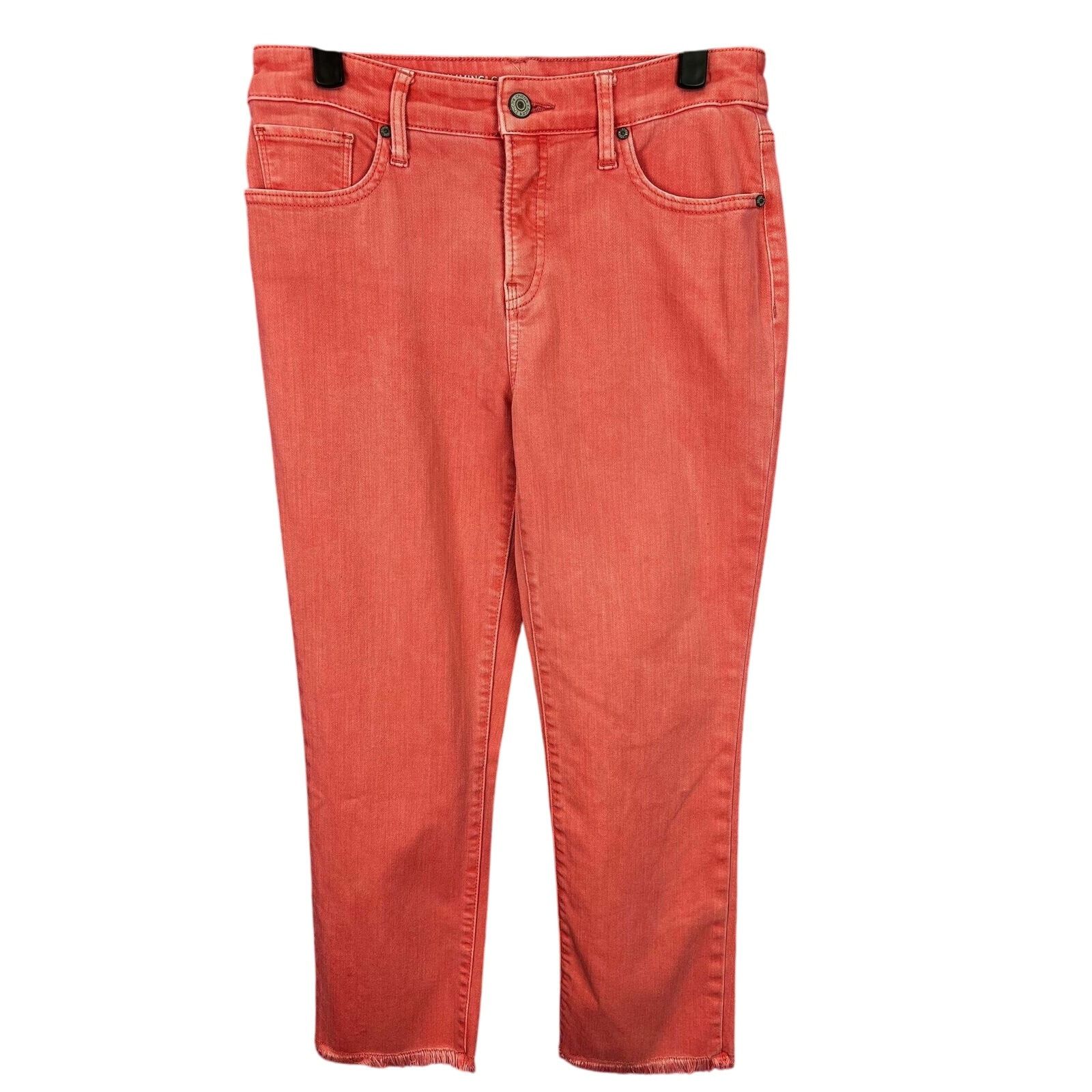 Chicos Chicos Pink Denim So Slimming Girlfriend Jeans sz 2 Size 26" / US 2 / IT 38 - 4 Thumbnail
