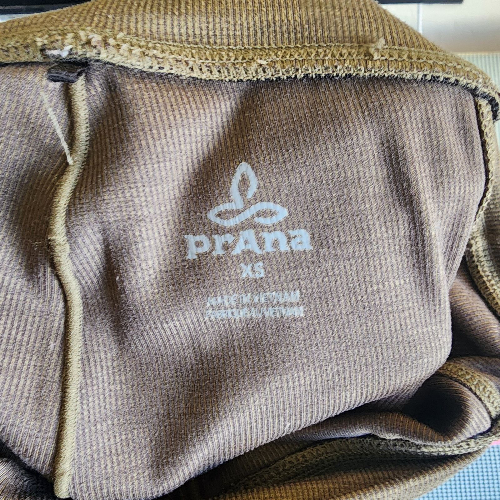 Prana Prana Women's Leggings XS Olive Green Size 24" / US 00 / IT 34 - 3 Thumbnail