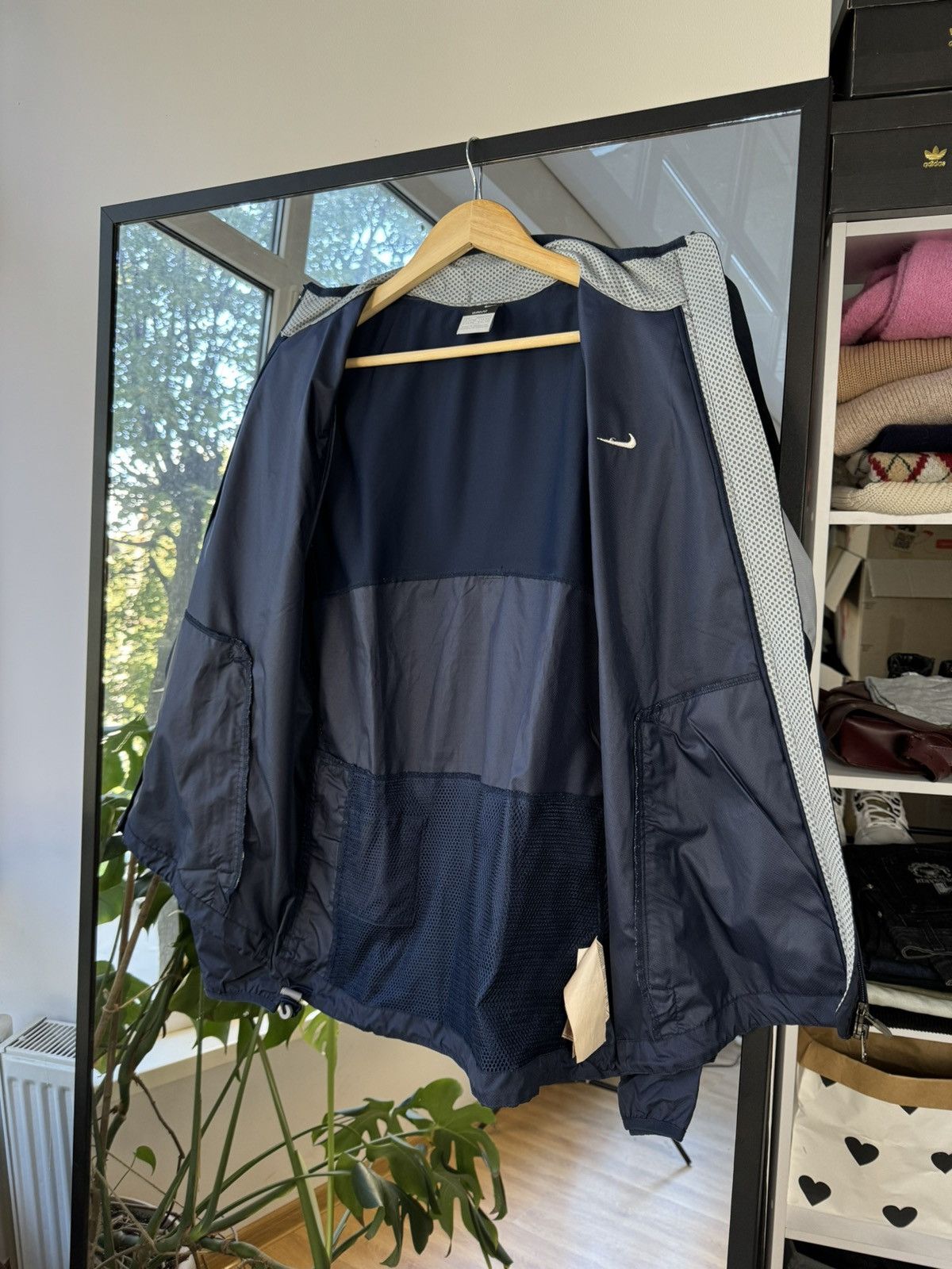 Nike × Vintage Nike vintage track jacket clima-fit Size US L / EU 52-54 / 3 - 6 Thumbnail