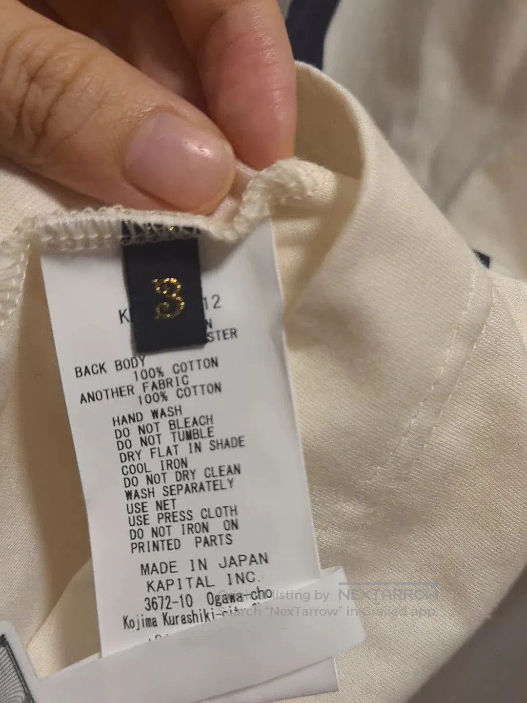 Kapital Kapital Zippered Sheer Polo Shirt. Size US M / EU 48-50 / 2 - 4 Thumbnail