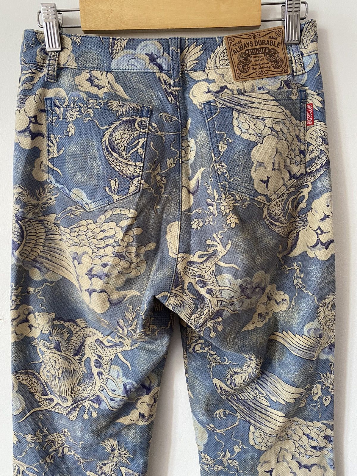 If Six Was Nine × Japanese Brand Japanese Batsu Club Sukajan Style Pants Size US 29 - 9 Thumbnail