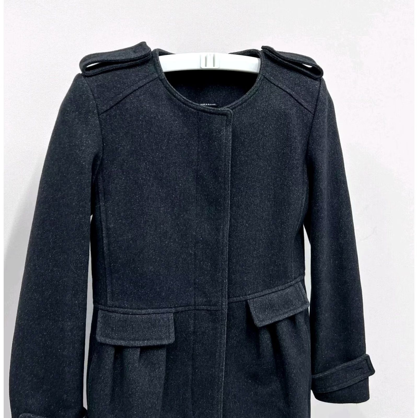 Isabel Marant VINTAGE Isabel Marant Zoya Coat Wool Jacket Women's S Gray Wool Jacket Isabel Marant Zoya 90s Womens Size S / US 4 / IT 40 - 2 Thumbnail
