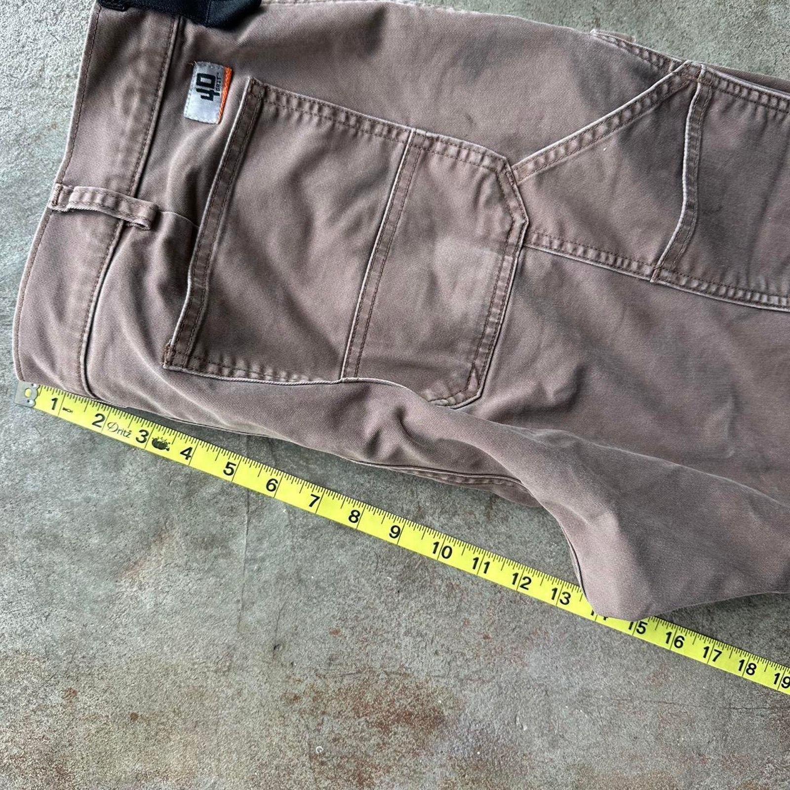 Duluth Trading Company Brown Duluth Trading Carpenter Workwear Pants Size US 36 / EU 52 - 7 Thumbnail