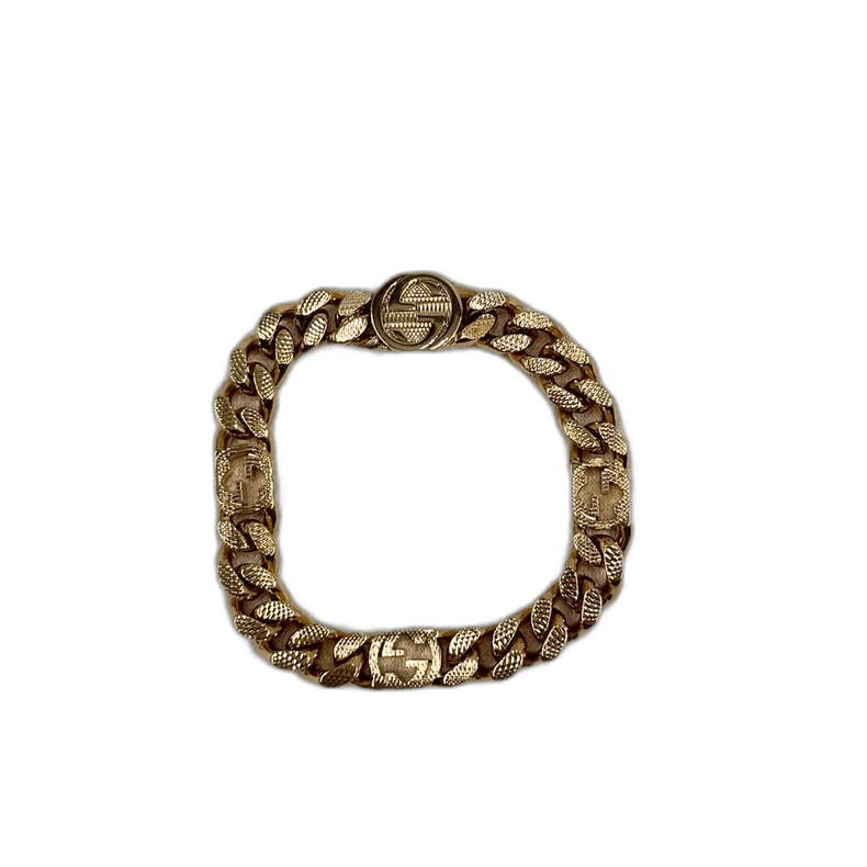 Gucci Gucci Double G Gold Chain Bracelet Size ONE SIZE - 1 Thumbnail