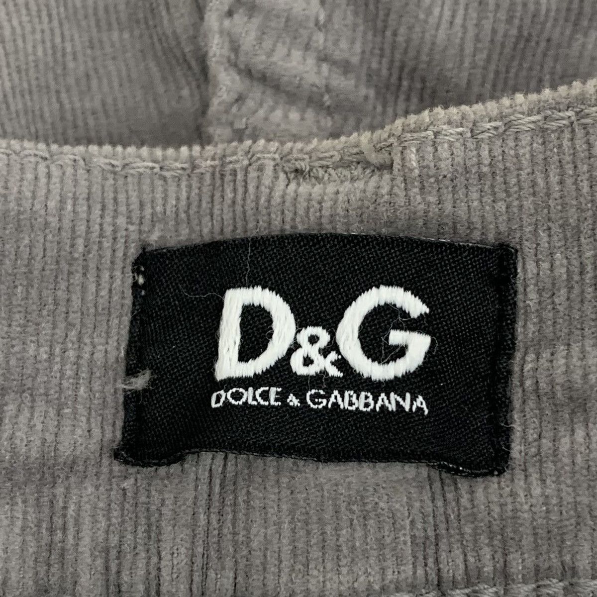Dolce & Gabbana Dolce Gabbana Grey Brown Washed Cotton Casual Pants K26WX Size US 29 - 7 Thumbnail