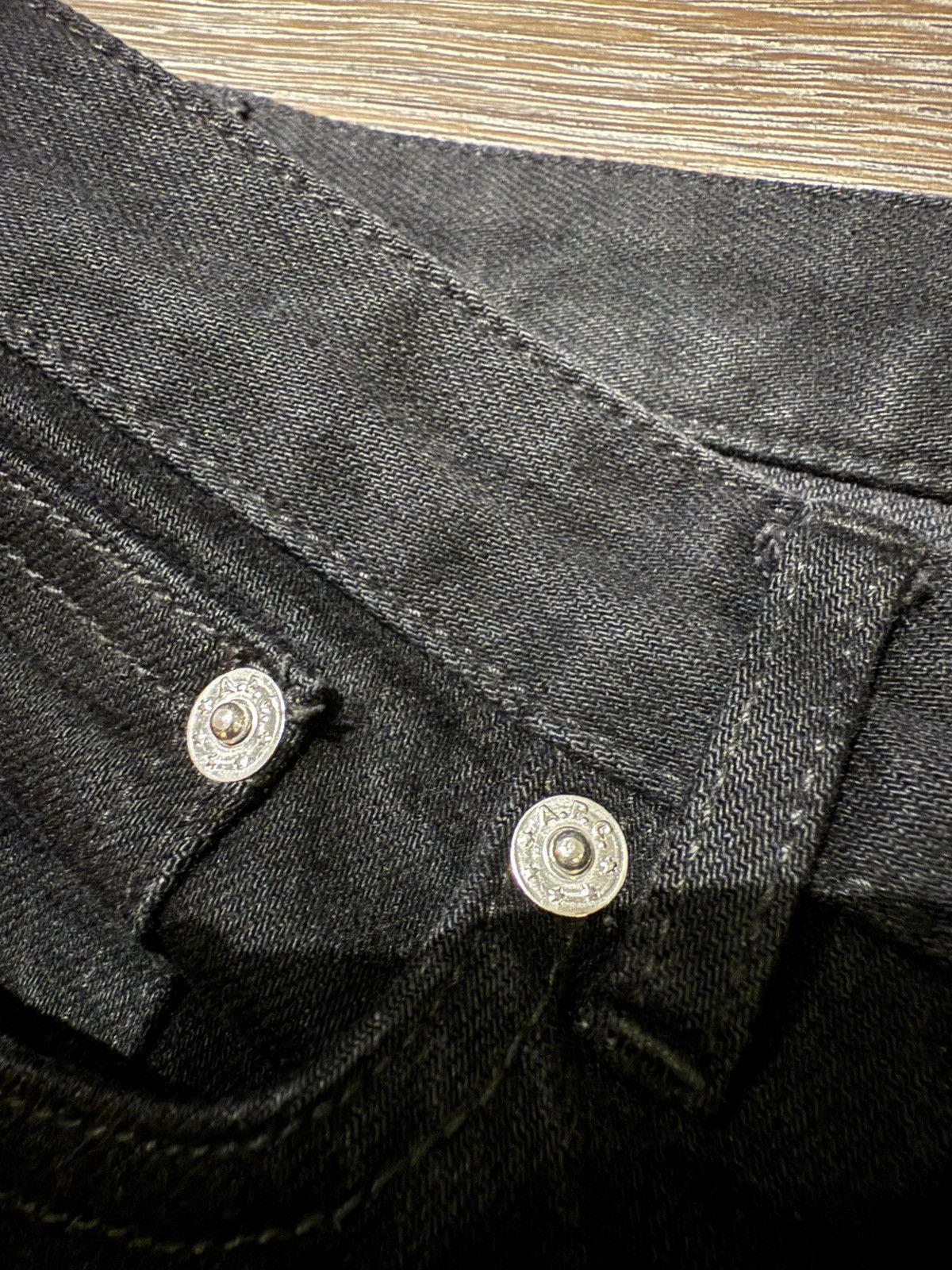 A.P.C. APC Jeans Black Size US 27 - 4 Thumbnail
