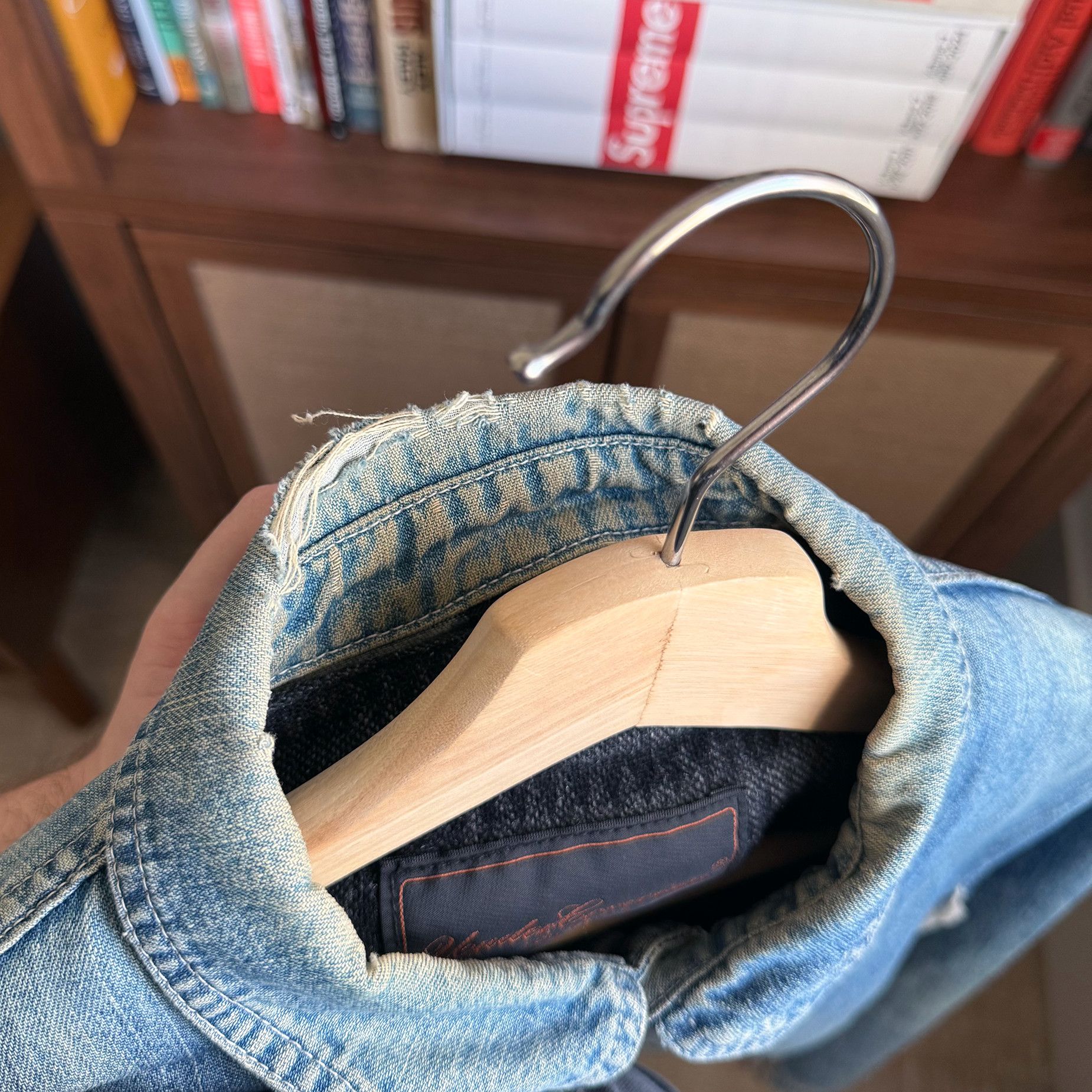 Undercover AW03 Paper Doll Hybrid Reconstructed Denim Chore Jacket Size US L / EU 52-54 / 3 - 14 Thumbnail