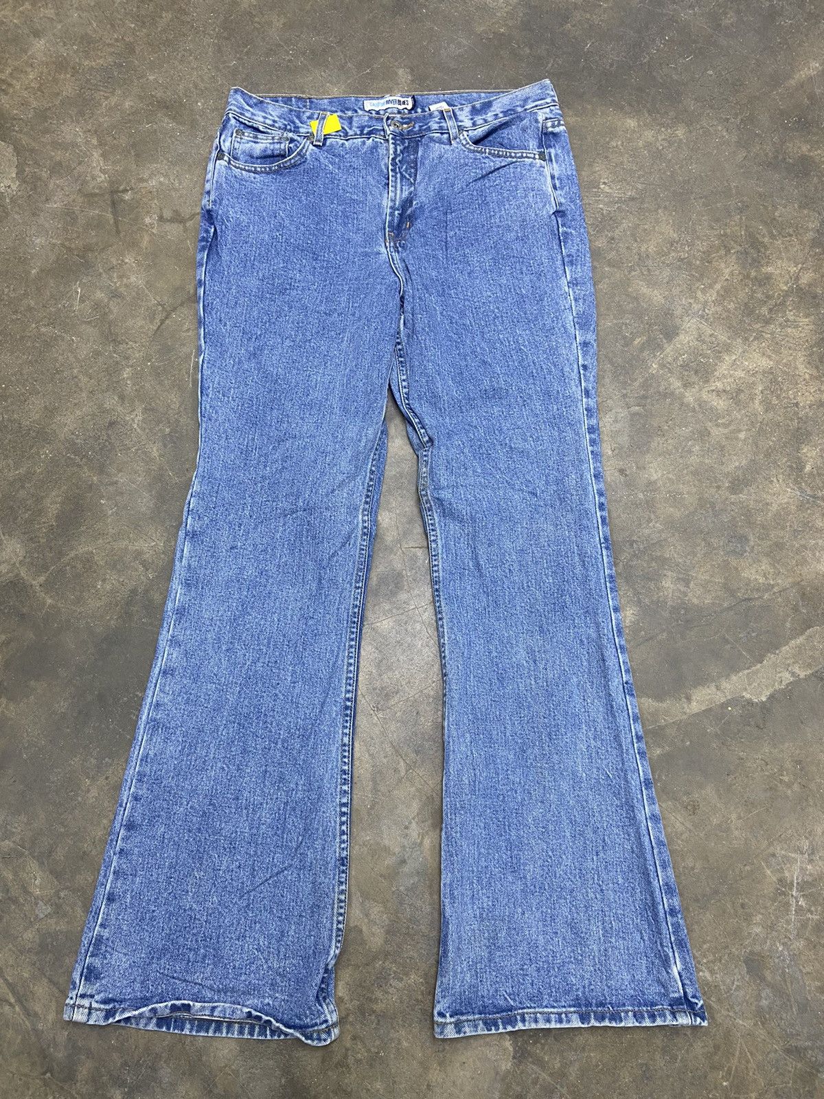 If Six Was Nine 🔥 Canyon River Blues flare jeans Size US 33 - 1 Thumbnail