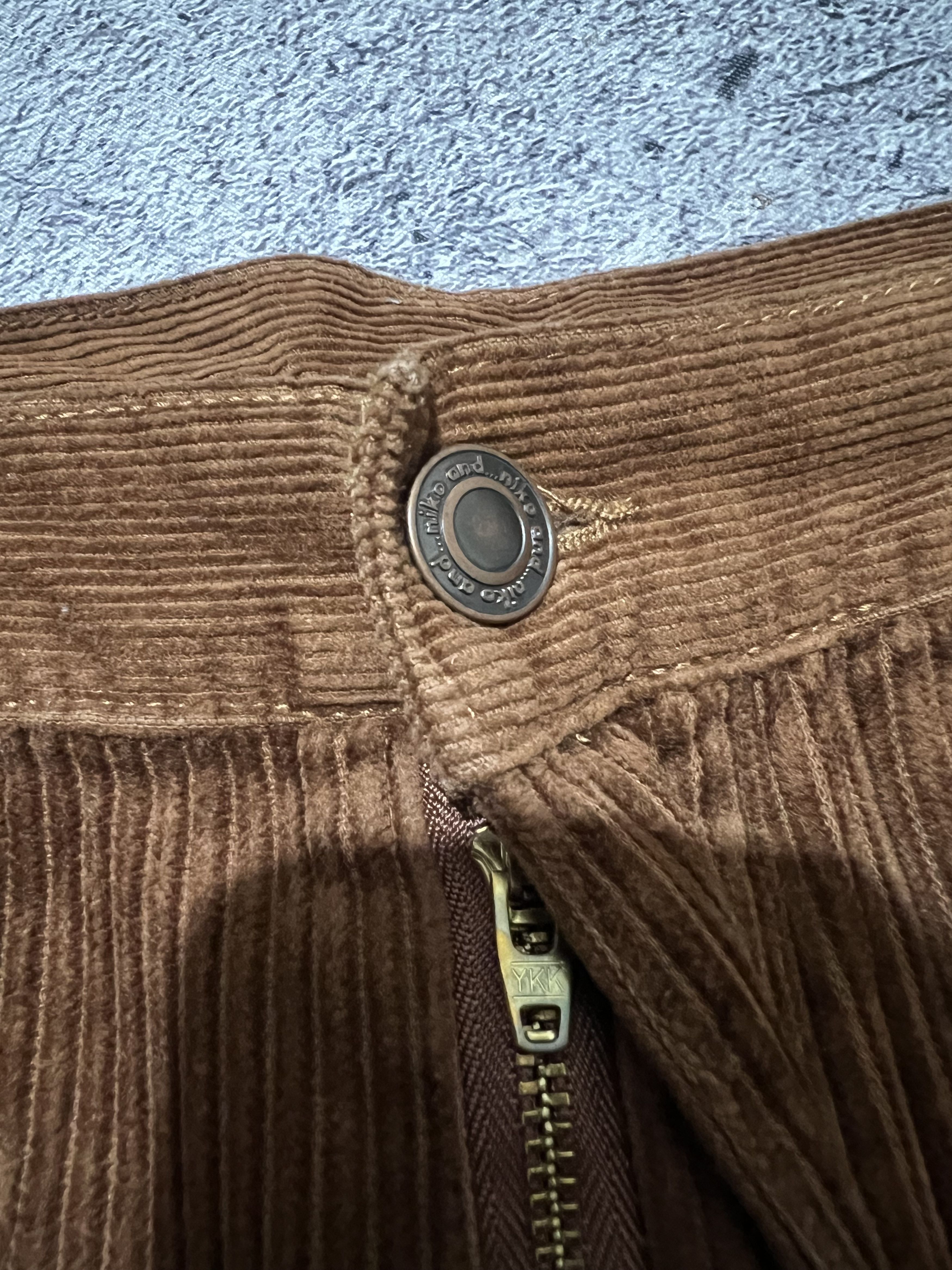 Japanese Brand 2000s Archival Niko Y's Junya Cdg Wide Baggy Corduroy y2k Size US 26 / EU 42 - 5 Thumbnail