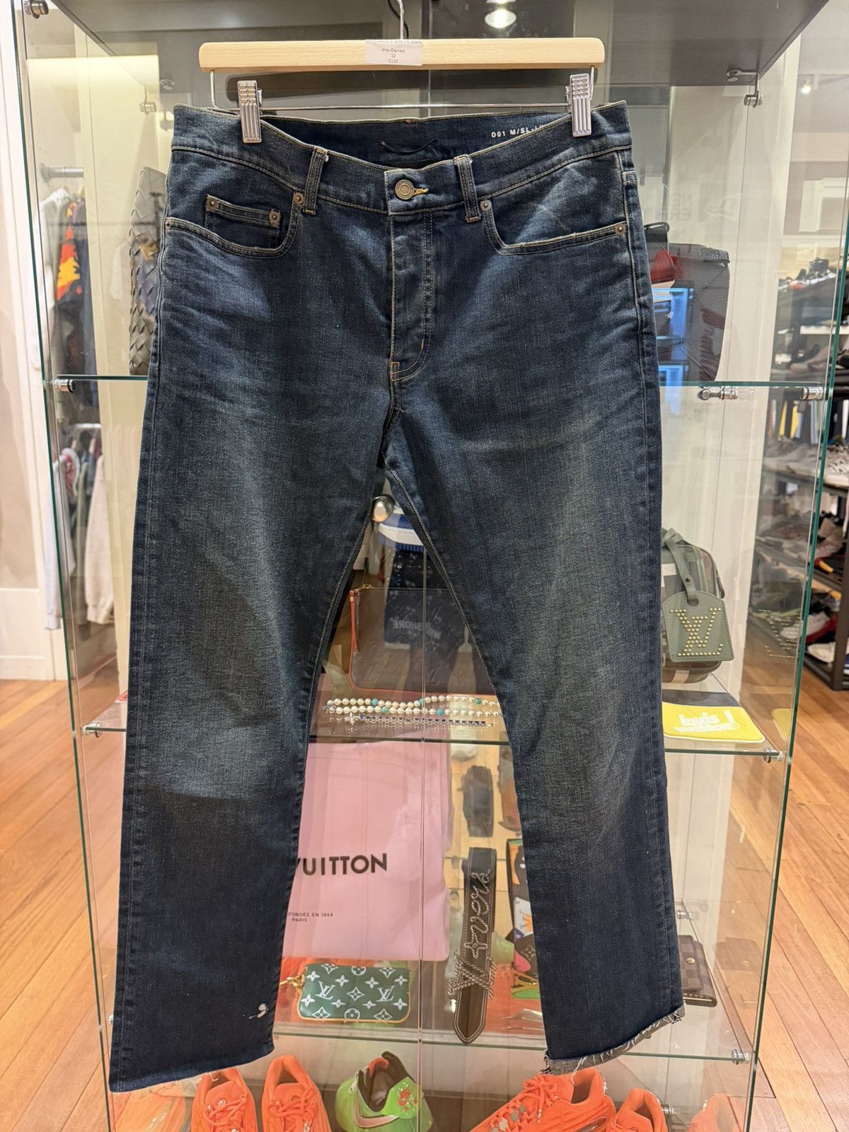 Saint Laurent Paris Saint Laurent Slim Fit Denim Jeans Size US 34 / EU 50 - 1 Thumbnail