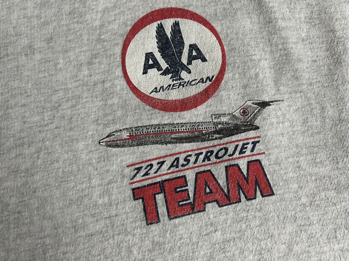 Vintage American Airline : Boeing 727 Astrojet Team 1964 1993 Size US XL / EU 56 / 4 - 4 Thumbnail