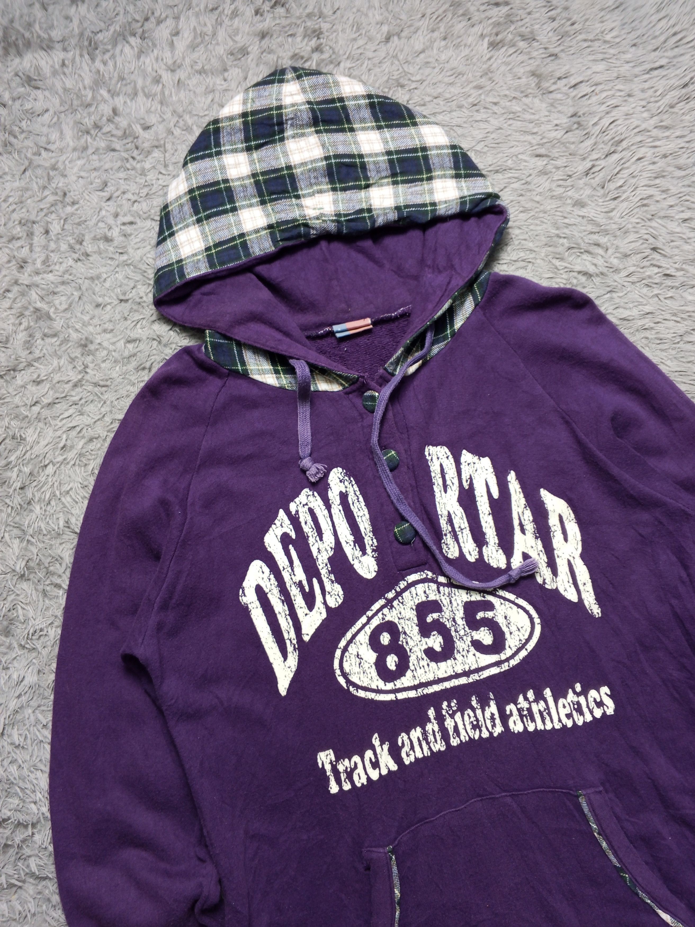 Japanese Brand Japan Brand Deportar Hoodie Size US M / EU 48-50 / 2 - 1 Thumbnail