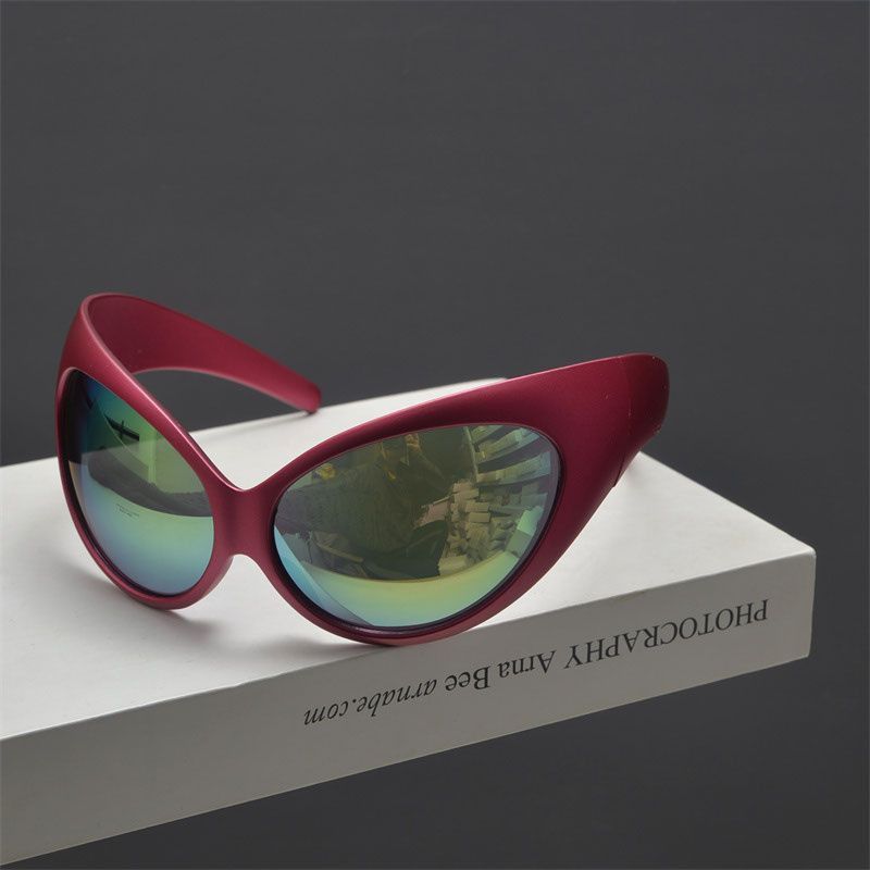 Electric Visual Dark Street ins style custom avant-garde sunglasses Size ONE SIZE - 4 Thumbnail