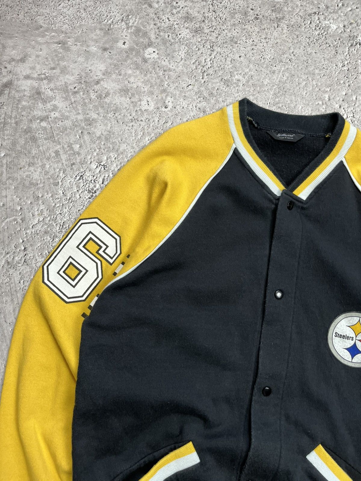 Other Vintage St Michael NFL Steelers Cotton Jacket S Size US S / EU 44-46 / 1 - 3 Thumbnail