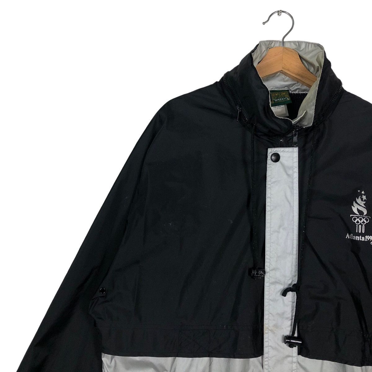 Japanese Brand 🔥Vintage Speedo Atlanta 1996 Olympic Big Logo Jacket Size US M / EU 48-50 / 2 - 6 Thumbnail