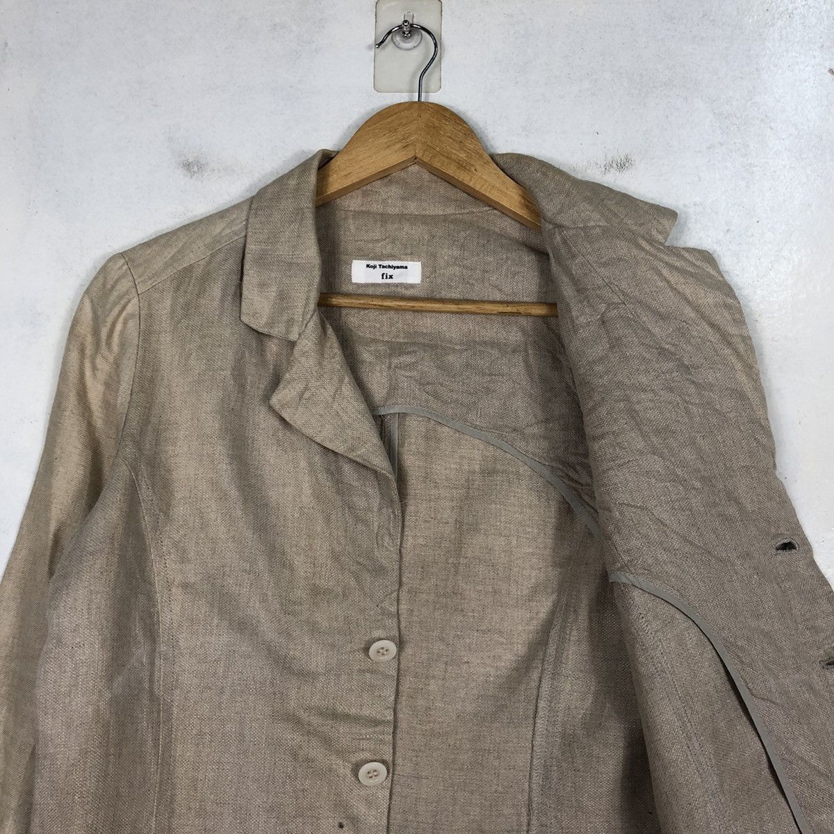 Issey Miyake × Japanese Brand × Other Koji tachiyama coat jacket Size S / US 4 / IT 40 - 10 Thumbnail