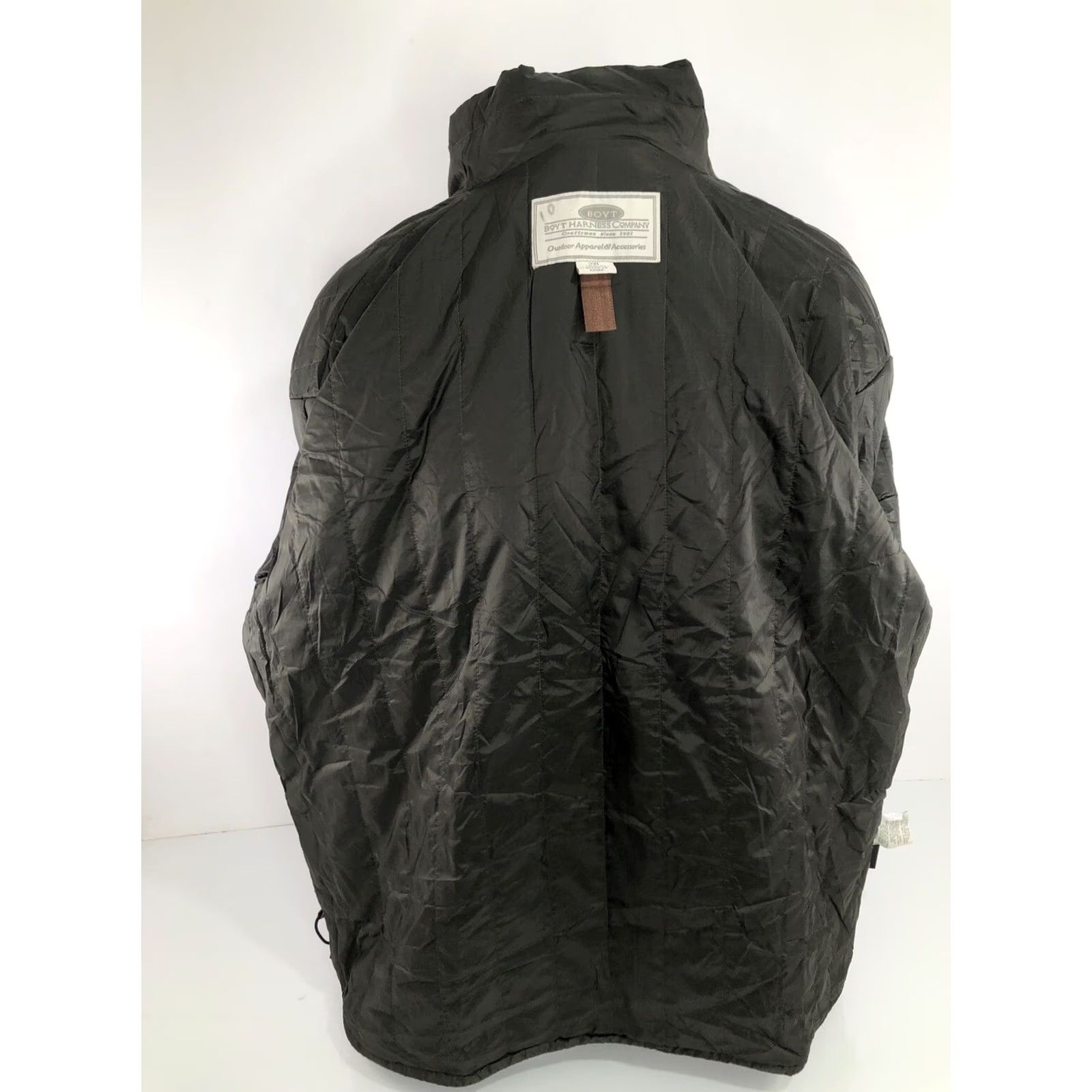 Vintage Boyt Harness Jacket - 2XL Mens Thermal Insulated Packable Nylon Shiny Brown Size US XXL / EU 58 / 5 - 7 Thumbnail