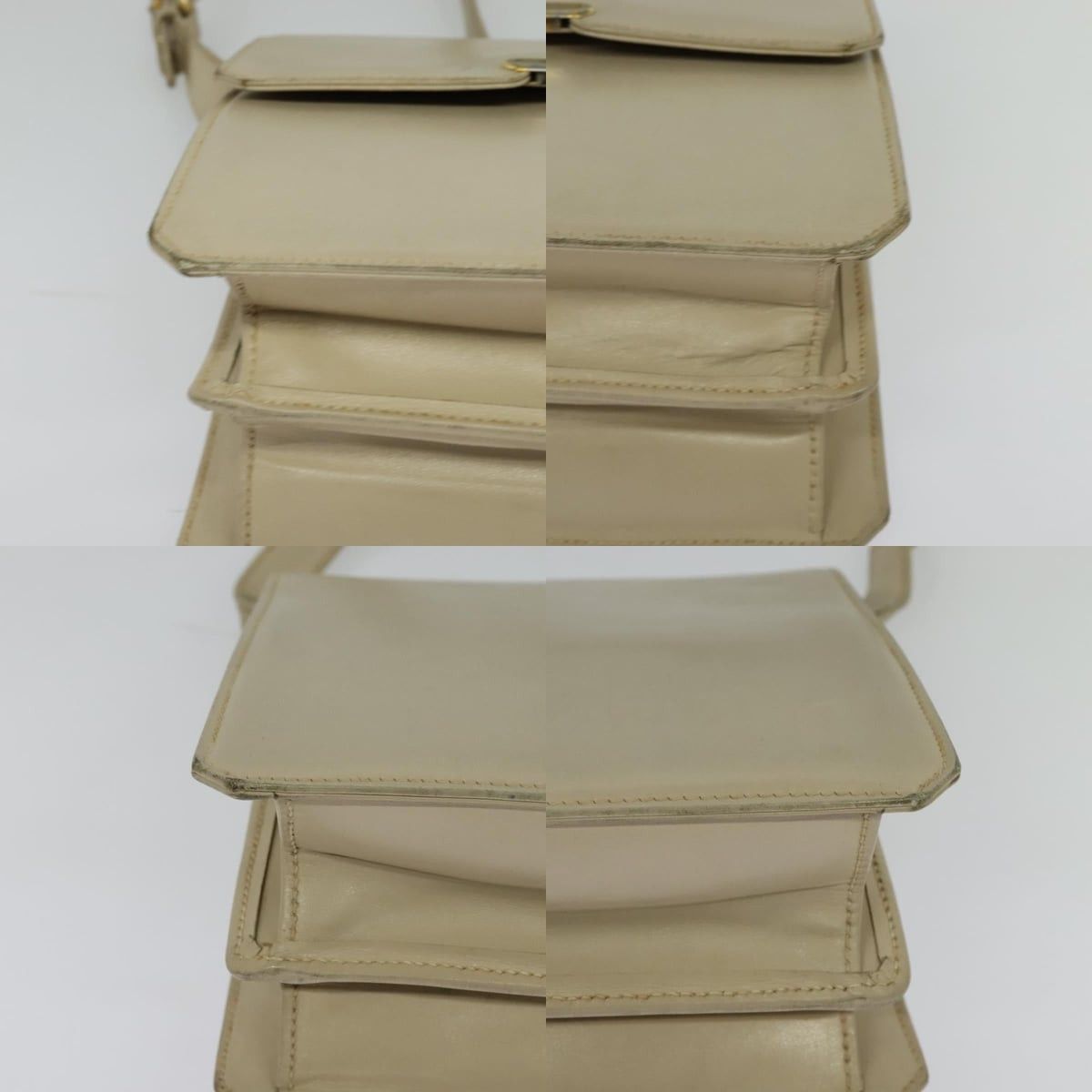Gucci GUCCI Shoulder Bag Leather Cream Gold Size ONE SIZE - 10 Thumbnail