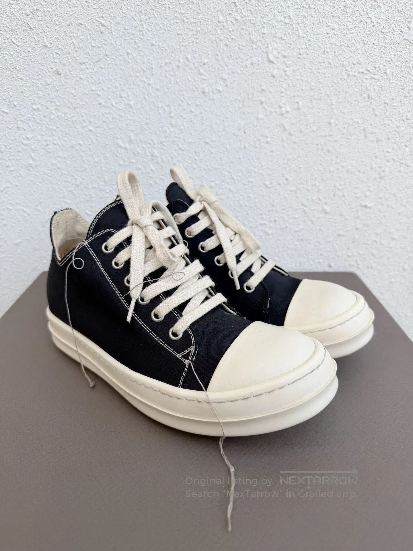 Rick Owens Rick Owens x Converse Canvas Low Top. Size US 5.5 / IT 35.5 - 2 Thumbnail