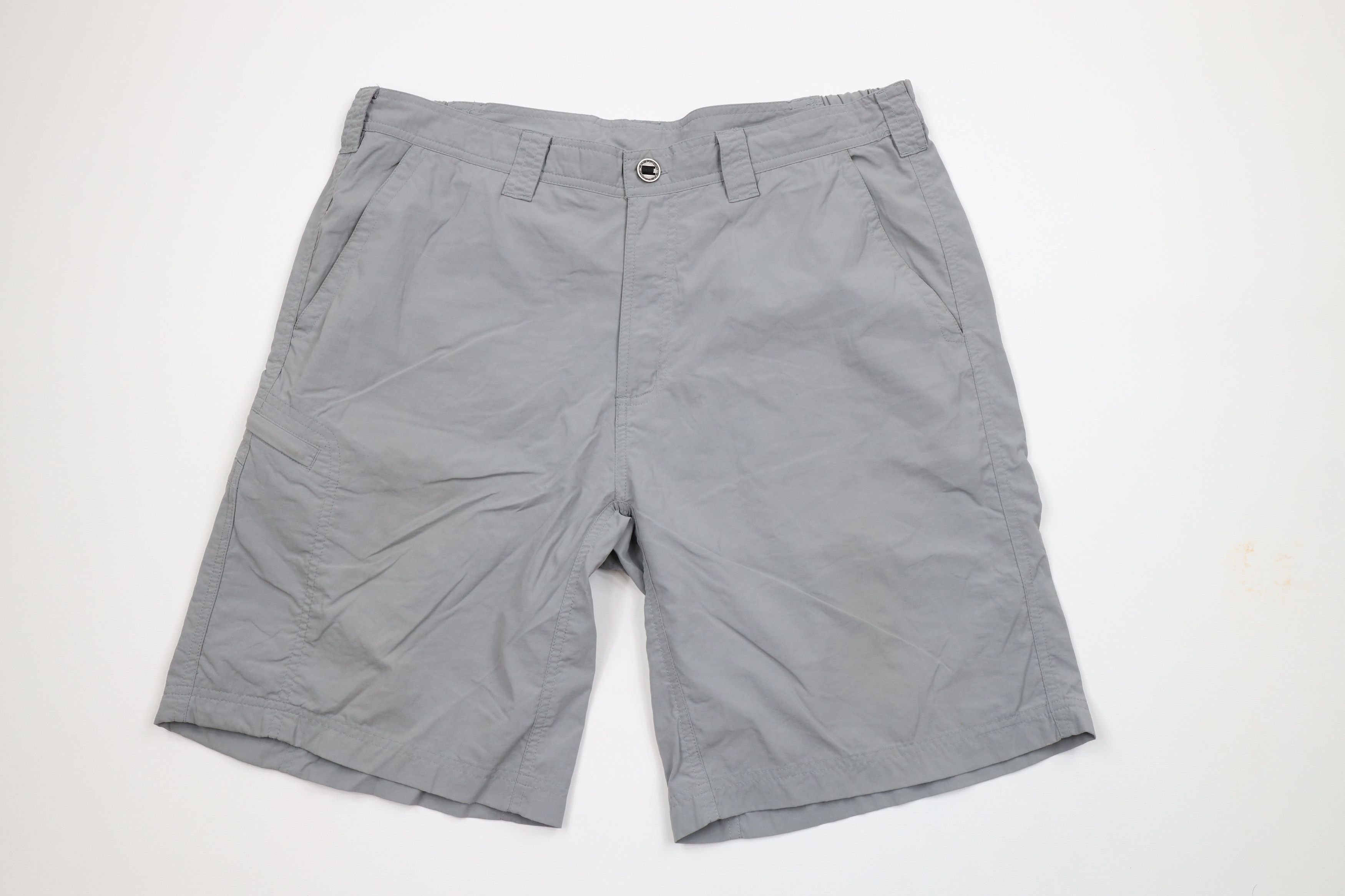 ExOfficio × Vintage Vintage ExOfficio Hiking Trail Cargo Shorts Gray Nylon Size US 36 / EU 52 - 1 Thumbnail