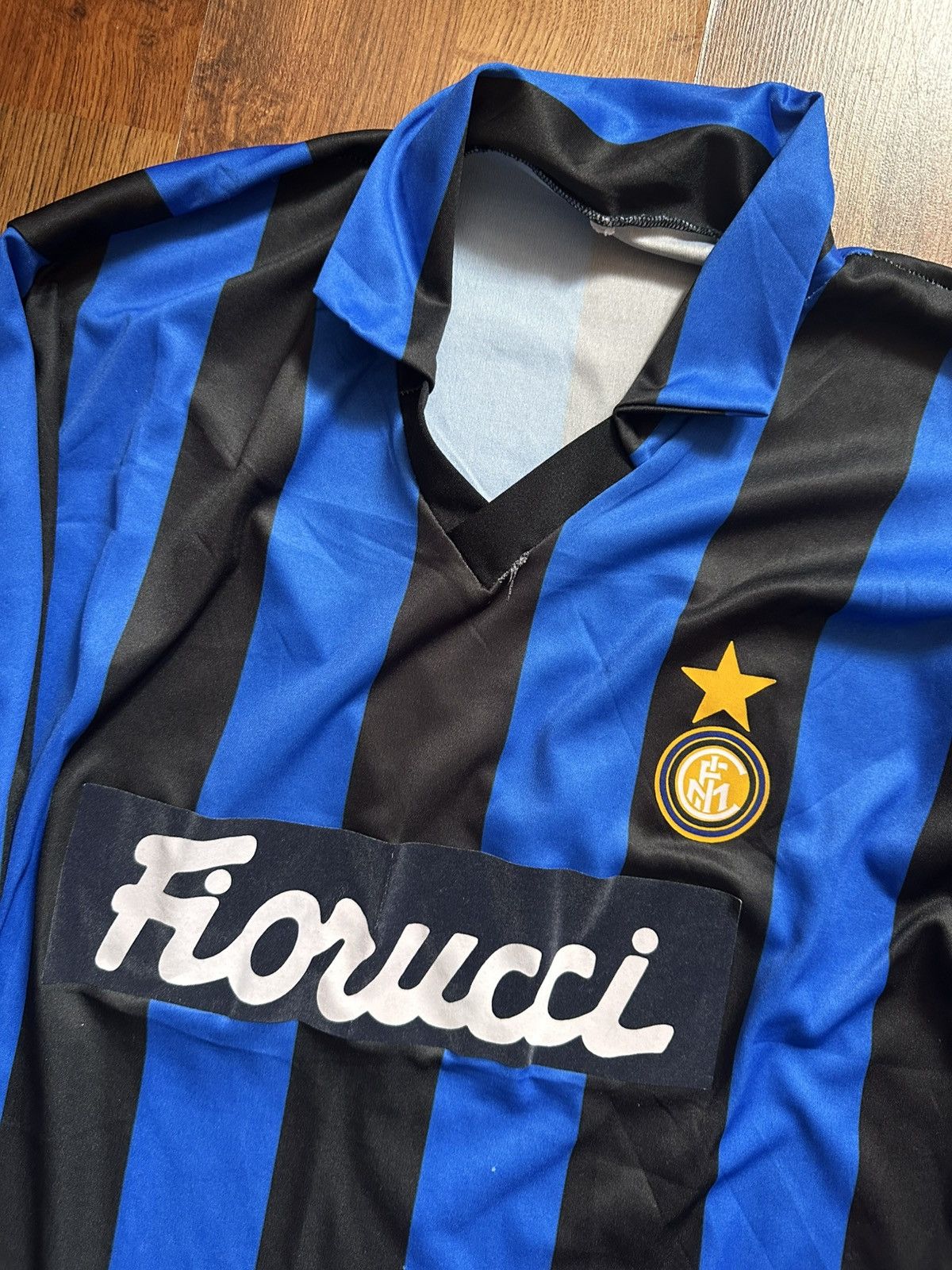 Vintage Vintage Inter Milan Fiorucci Long Sleeve Jersey Blokecore L Size US L / EU 52-54 / 3 - 3 Thumbnail