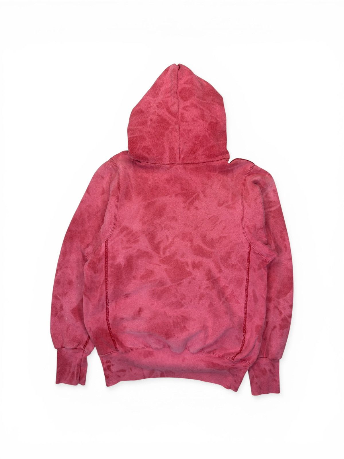 Vintage Vintage 80’s Faded Red Reverse Weave Style Hoodie Size US M / EU 48-50 / 2 - 6 Thumbnail