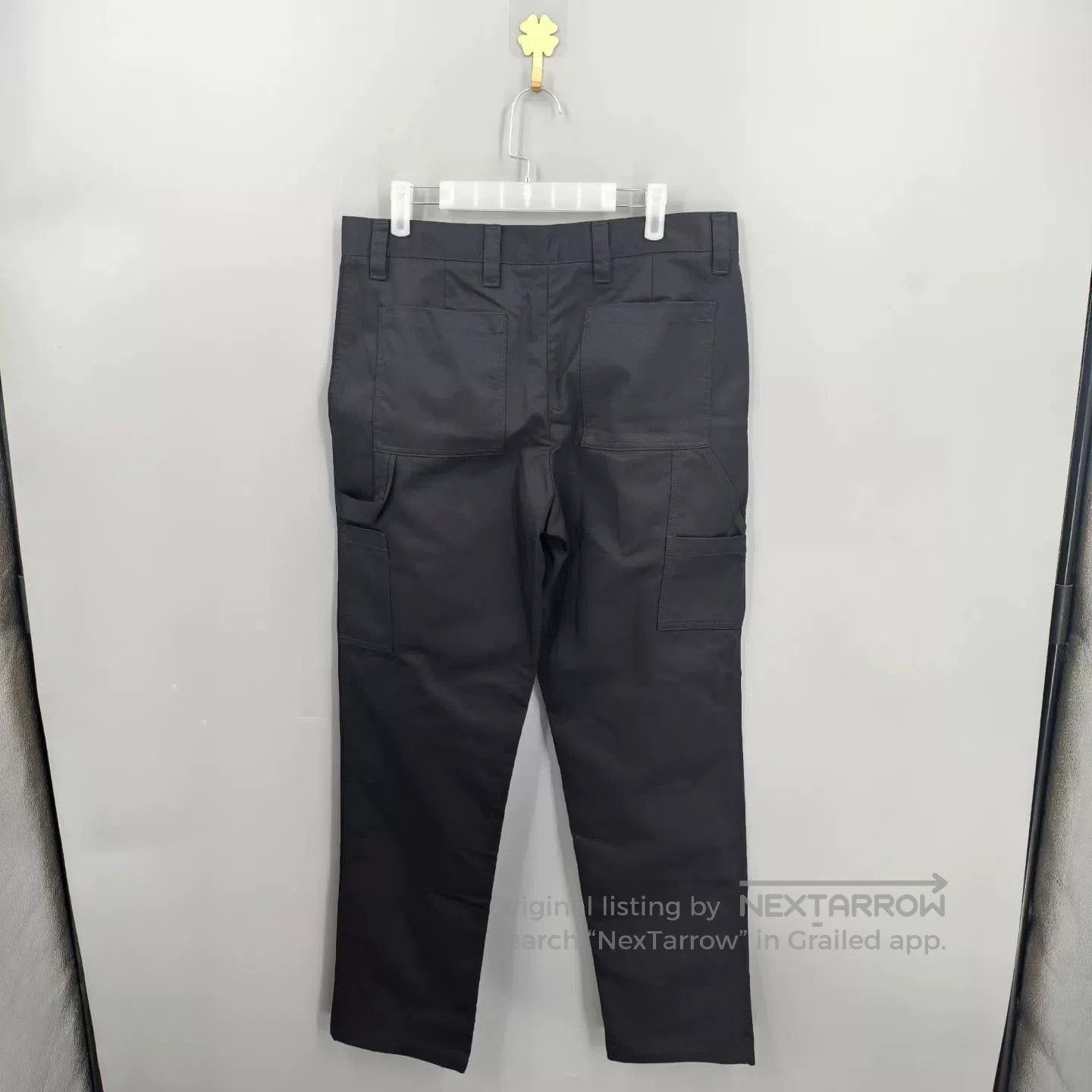 Other Burberry Black Embroidered Casual Trousers. Size US 36 / EU 52 - 2 Thumbnail