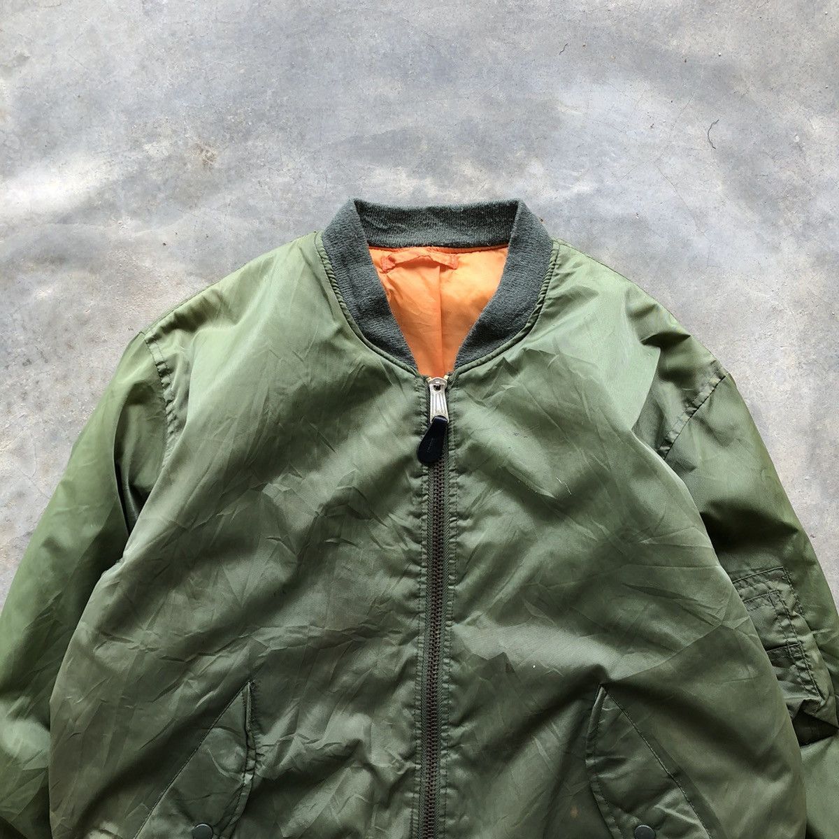 Japanese Brand Japan Flyer’s Man MA-1 Bomber Jacket Size US L / EU 52-54 / 3 - 4 Thumbnail