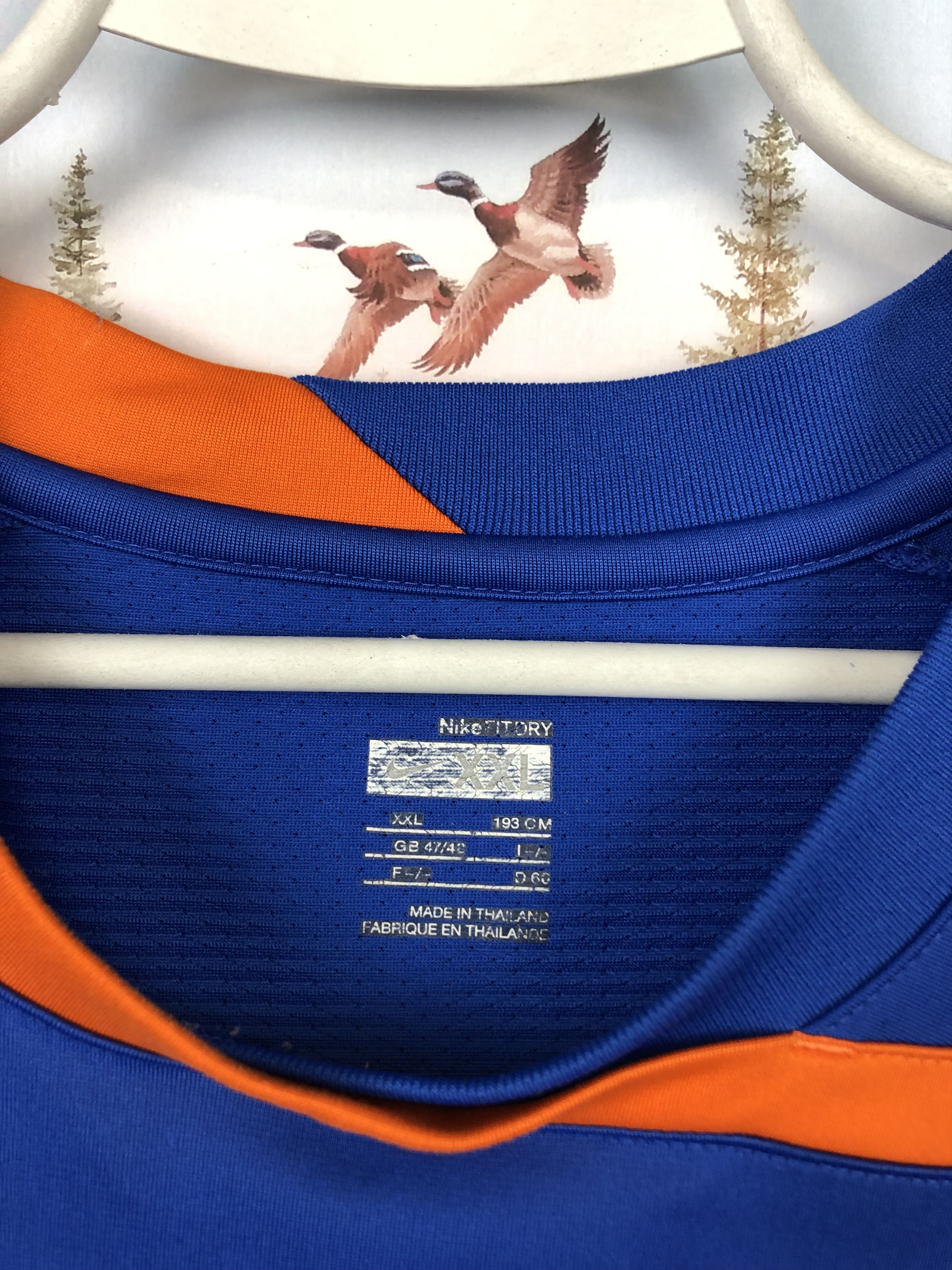 Nike Vintage Netherlands 2008 Holland Shirt Soccer Jersey Size US XXL / EU 58 / 5 - 10 Thumbnail