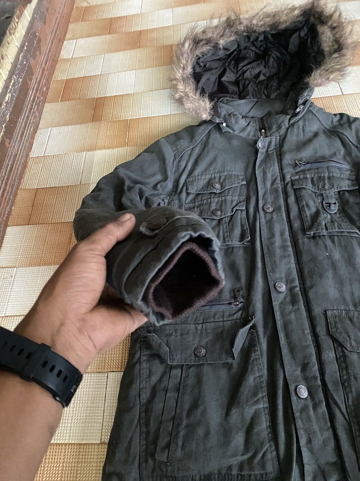 If Six Was Nine × In The Attic Vintage in the attic fur hoodie jacket Size US L / EU 52-54 / 3 - 18 Thumbnail