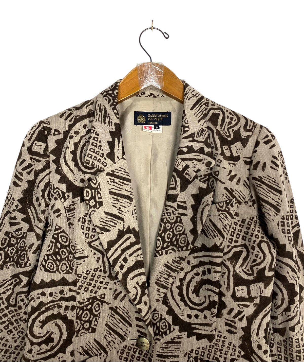 Hardy Amies Rare‼️ Vintage Hardy Amies Boutique Blazer Coat Made in Japan Size M / US 6-8 / IT 42-44 - 4 Thumbnail