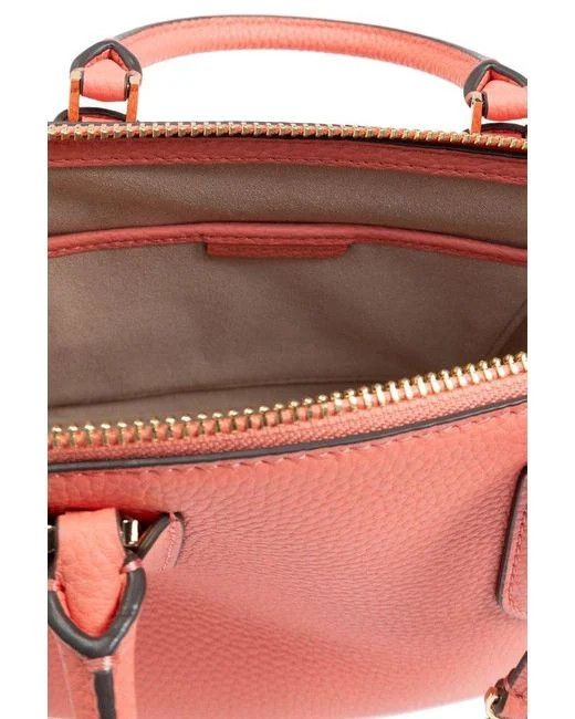 Tory Burch o1s22i1n1024 Size: OS / Mini Swing T Monogram Bag in Pink Size ONE SIZE - 4 Thumbnail