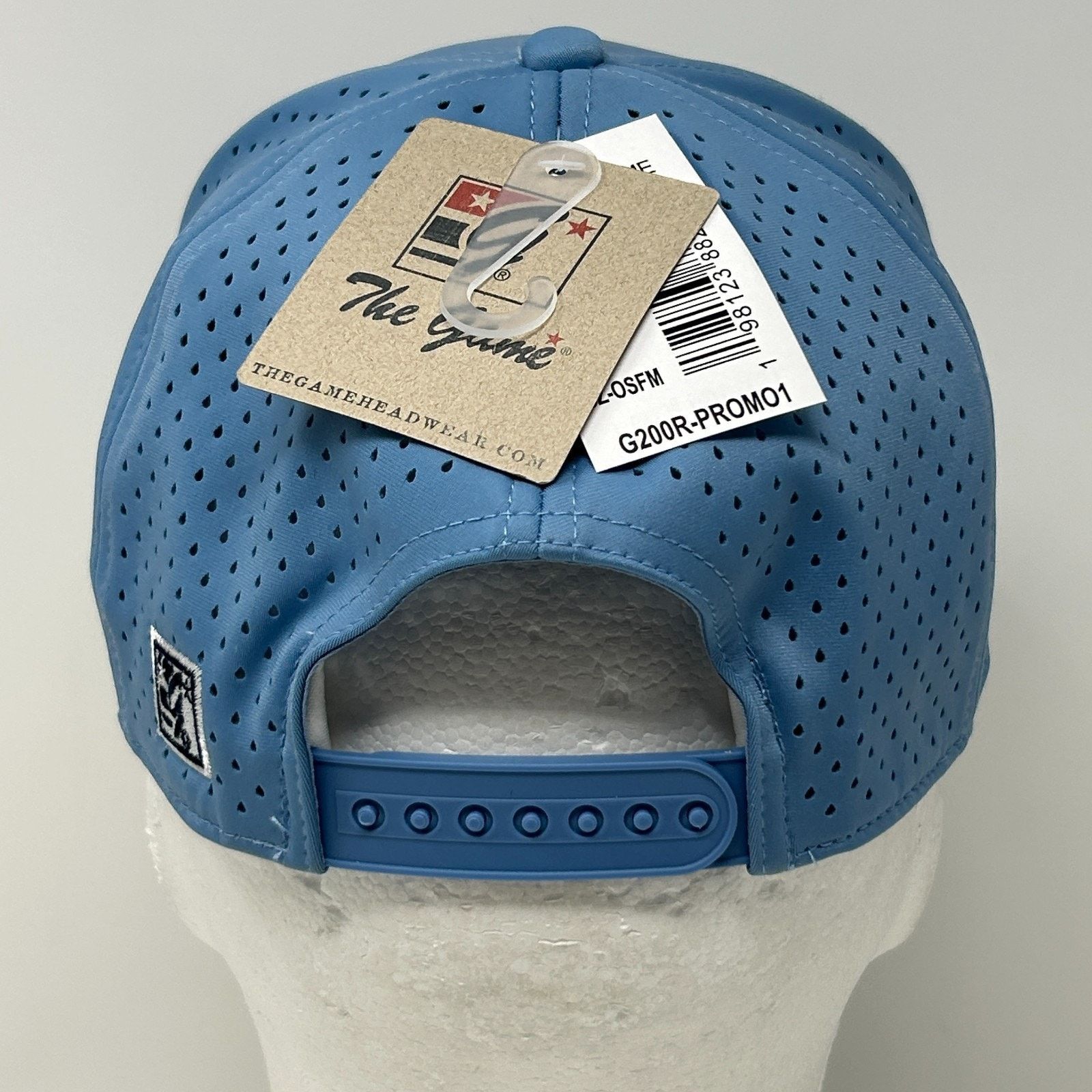 The Game The Game Logo Trucker Hat Cap Blue Mesh Snapback 5 Panel Size ONE SIZE - 3 Thumbnail
