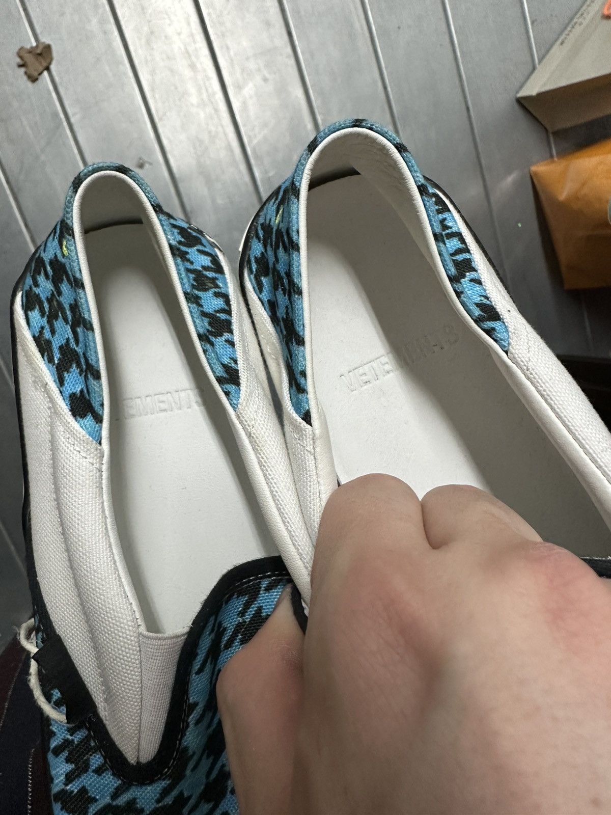 Vetements Vetements Blue Slip On Sneakers New Size US 10 / EU 43 - 2 Thumbnail