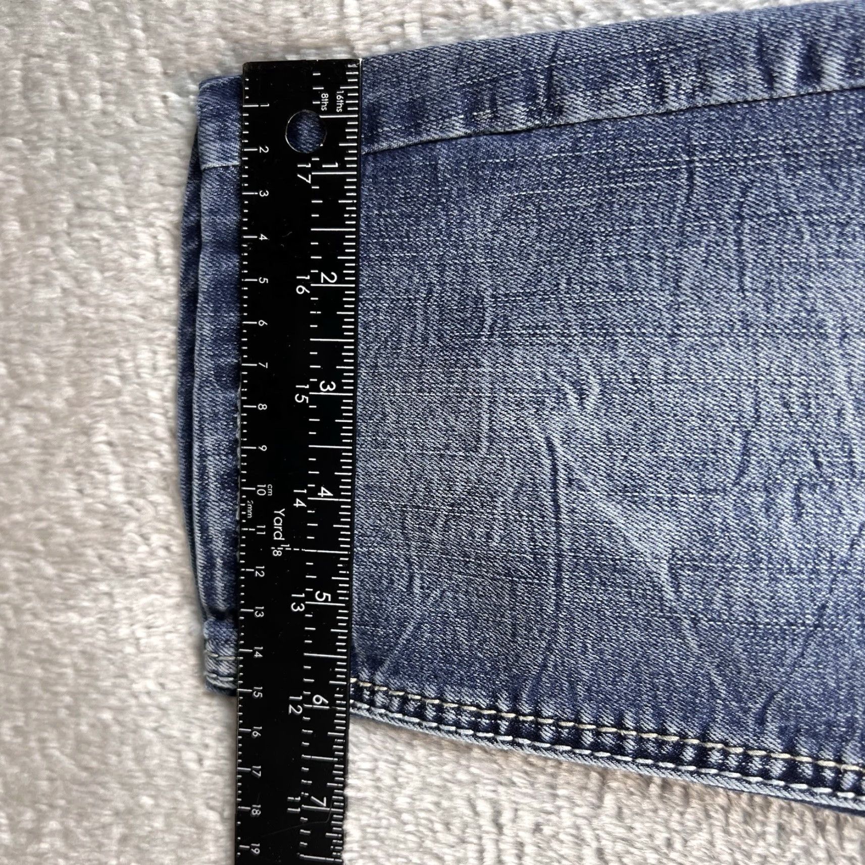 Vintage Amethyst Jeans Womens 13 Blue Skinny City Jeans Womens 13 Blue City - Amethyst Skinny Jeans Womens 13 City Blue mens? Size 34" / US 12 / IT 48 - 7 Thumbnail
