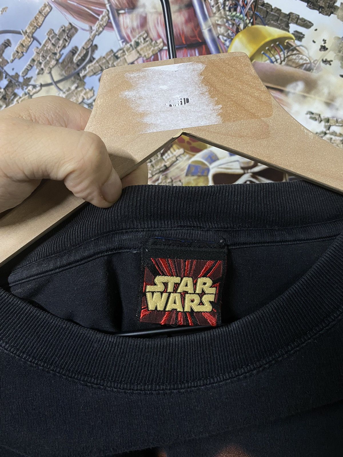Vintage 90’s Vintage Star Wars Darth Maul Ep 1 Movie Shirt Large Size US L / EU 52-54 / 3 - 3 Thumbnail