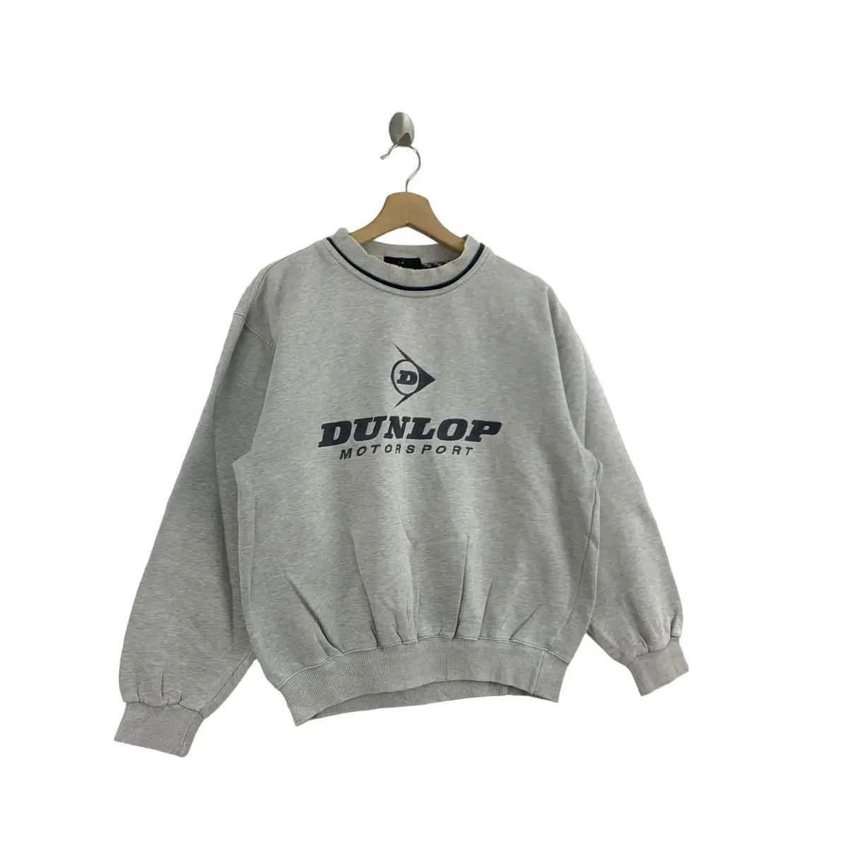 Dunlop Vtg DUNLOP MOTORSPORT Racing Team Sweatshirt International Size US M / EU 48-50 / 2 - 2 Thumbnail