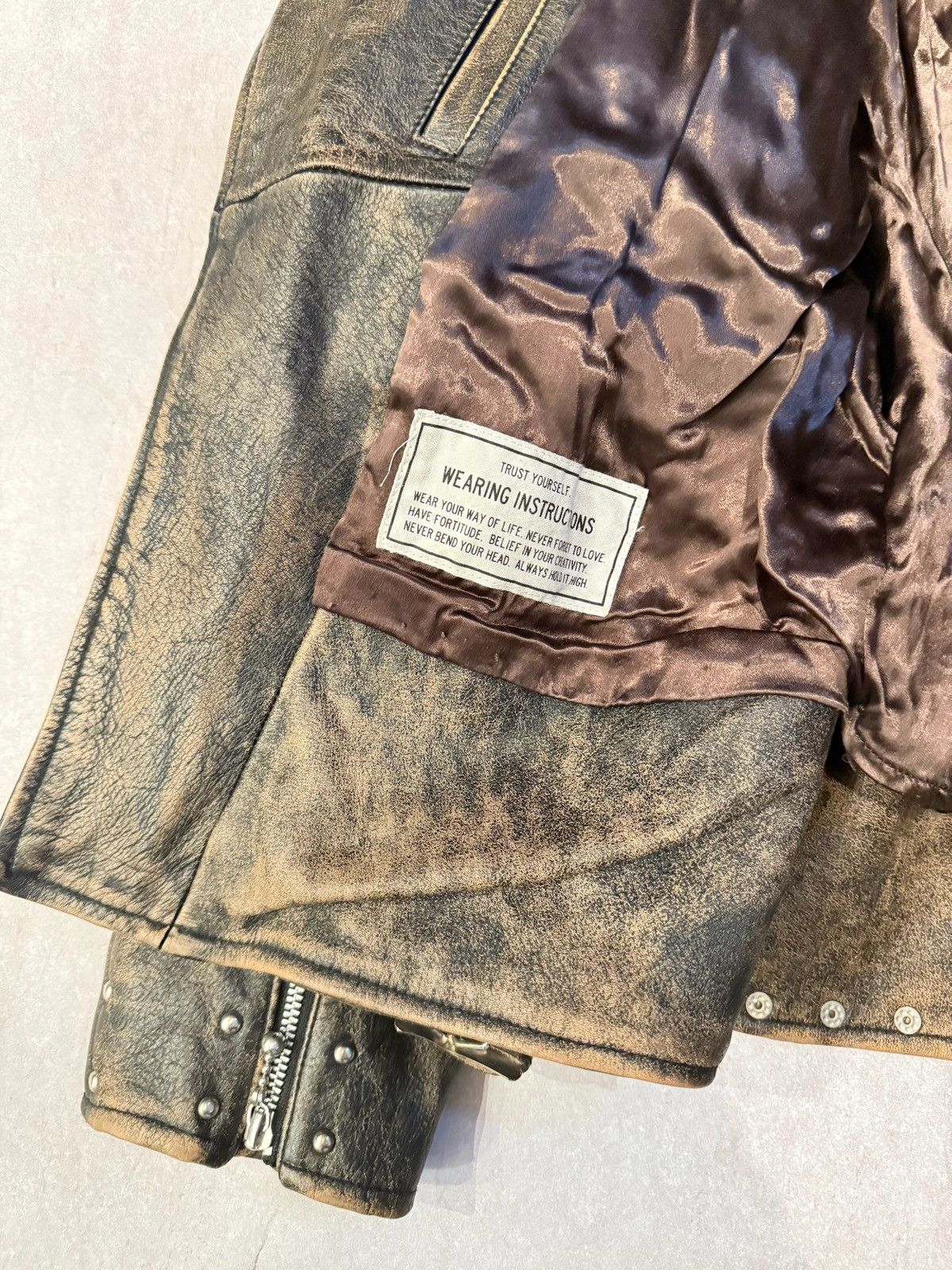 Maison MIHARA YASUHIRO MMY Leather Jacket Size US L / EU 52-54 / 3 - 3 Thumbnail