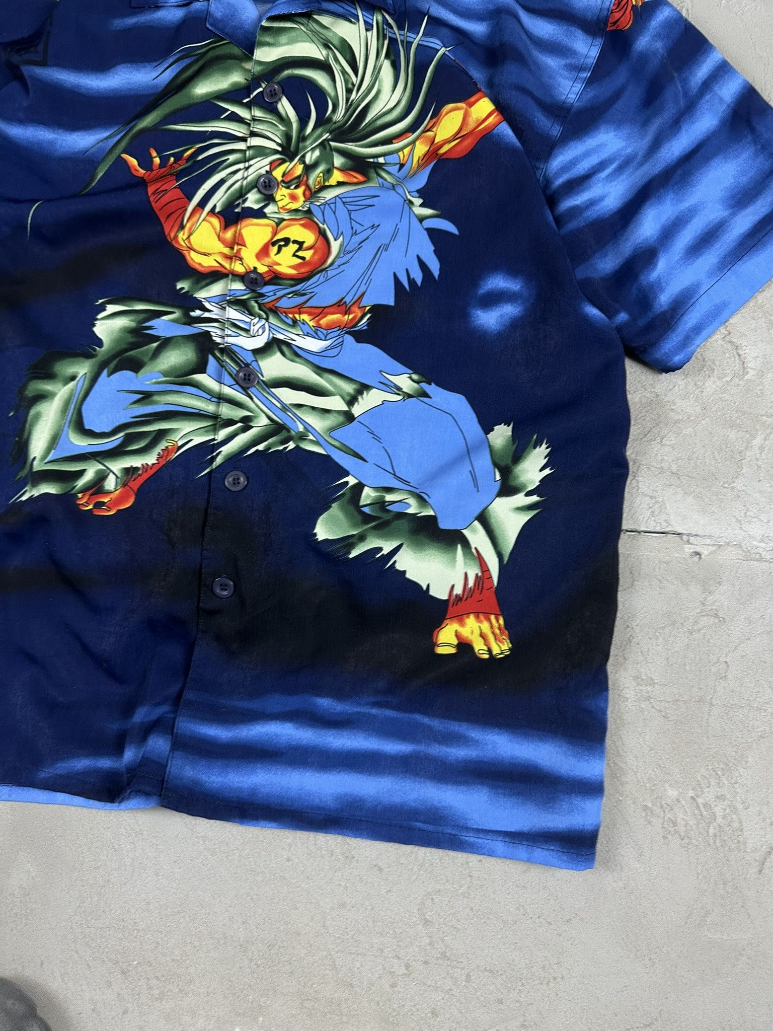 Japanese Brand Crazy Vintage Y2k Japanese Samurai Button Up Shirt Size US M / EU 48-50 / 2 - 4 Thumbnail