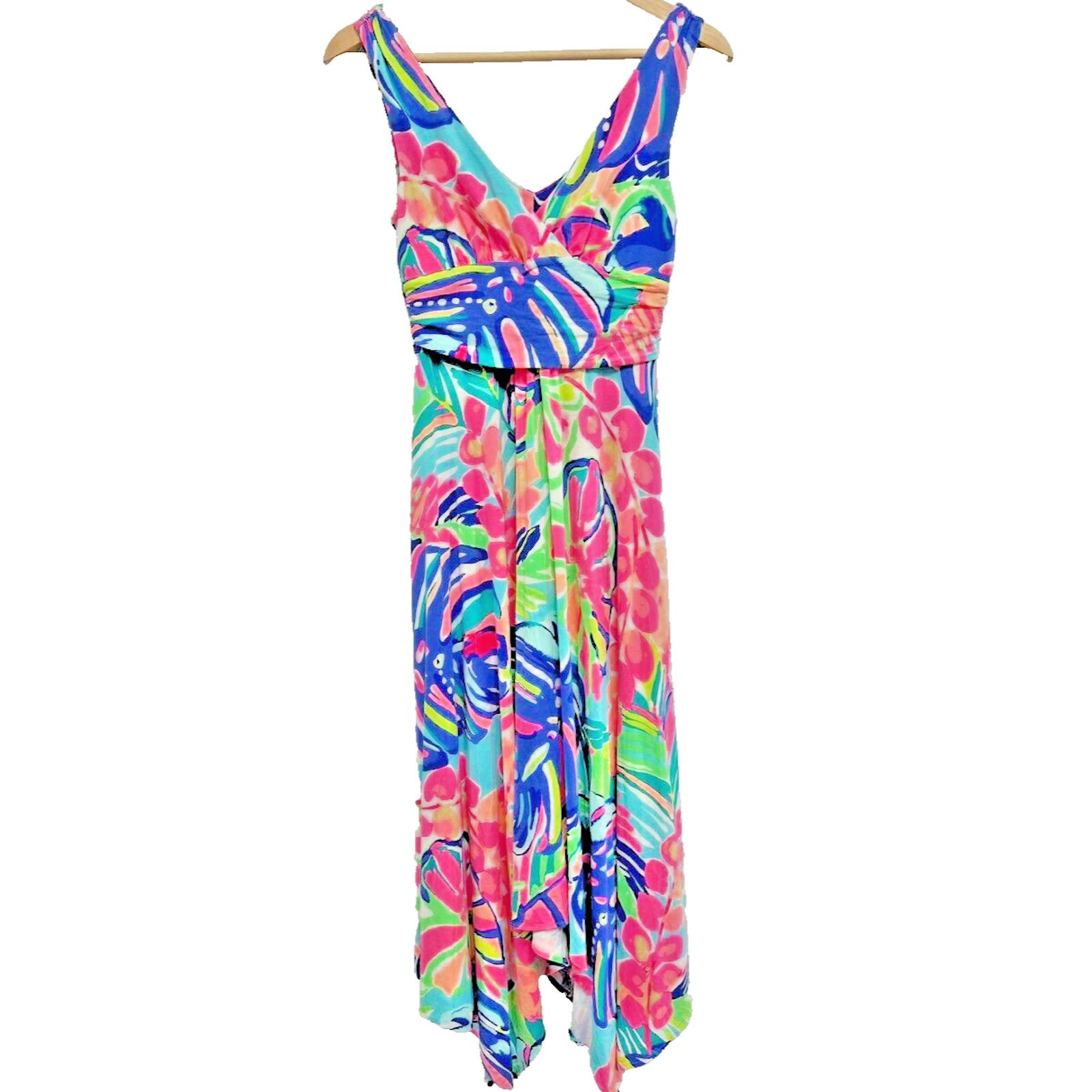 Lilly Pulitzer Lilly Pulitzer Sloan Midi Dress Sleeveless Length XS A000150 Size XS / US 0-2 / IT 36-38 - 1 Thumbnail