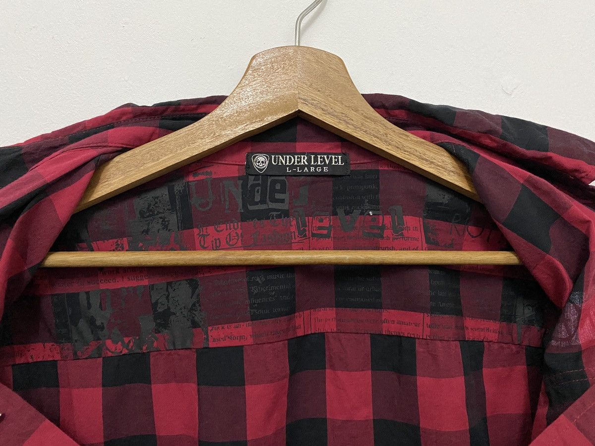 A.F.F.A. × Seditionaries Under Level Anarchy Bondage Tartan Design Punk Shirt Size US M / EU 48-50 / 2 - 9 Thumbnail