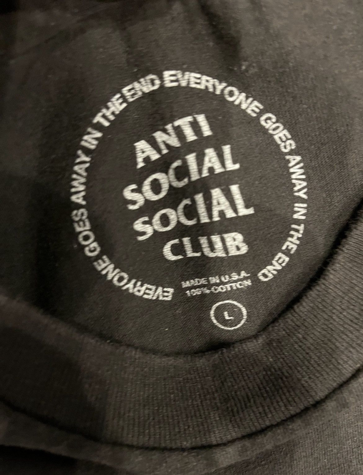 Anti Social Social Club Anti Social Social Club Tee Size US L / EU 52-54 / 3 - 3 Thumbnail