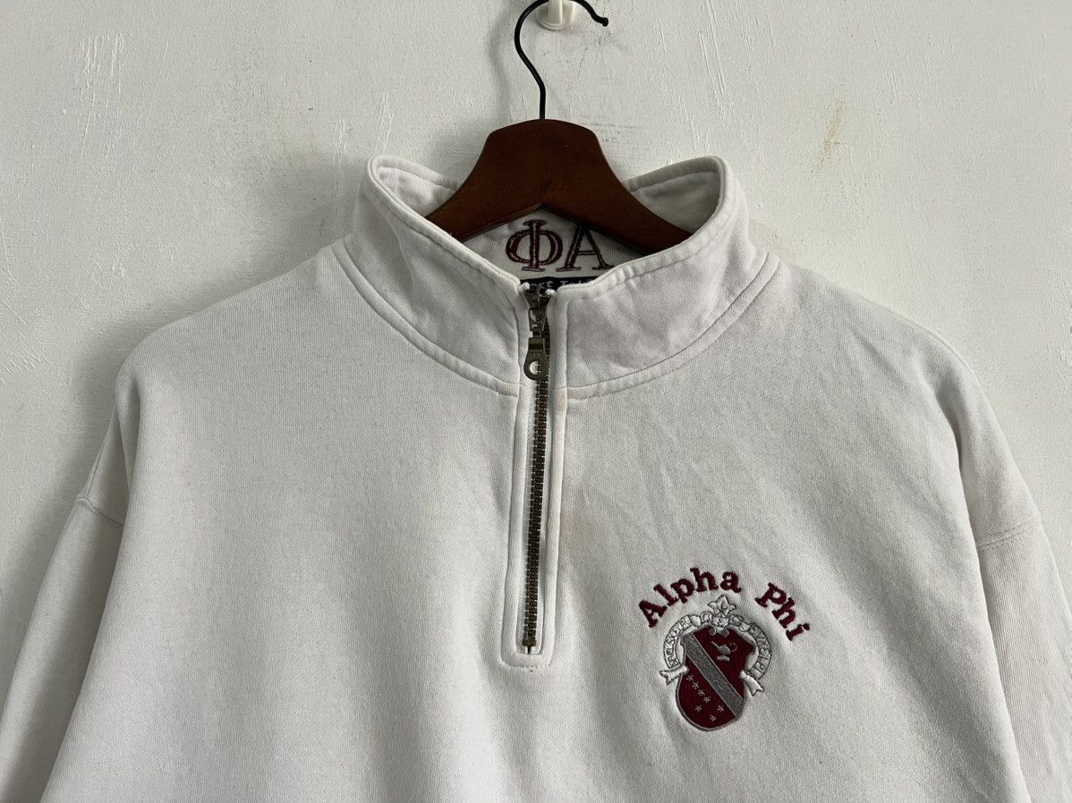 Japanese Brand Alpha Phi Sport-Tek Sweatshirt Size US M / EU 48-50 / 2 - 3 Thumbnail