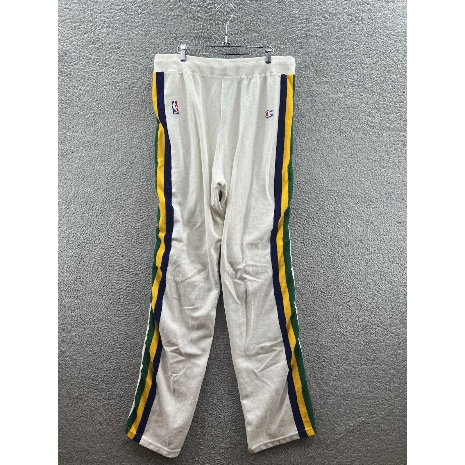Champion Champion 1992 Utah Jazz Howard Game Issued White Pants 38 Size US 38 / EU 54 - 1 Thumbnail
