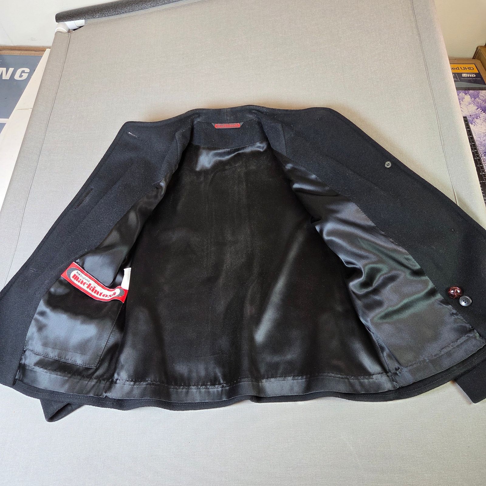 Vintage Mackintosh Vintage Wool Jacket Womens 8 USA Made Union ILGWU Size M / US 6-8 / IT 42-44 - 3 Thumbnail