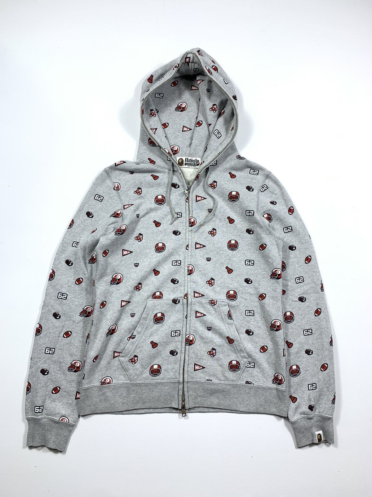 Bape A BATHING APE MLB FULL ZIP UP HOODIE Size XS / US 0-2 / IT 36-38 - 1 Thumbnail