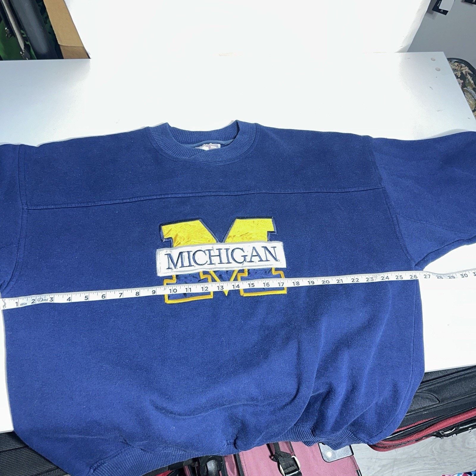 NCAA 90s University of Michigan Wolverines Crewneck Sweatshirt XL Size US XL / EU 56 / 4 - 8 Thumbnail