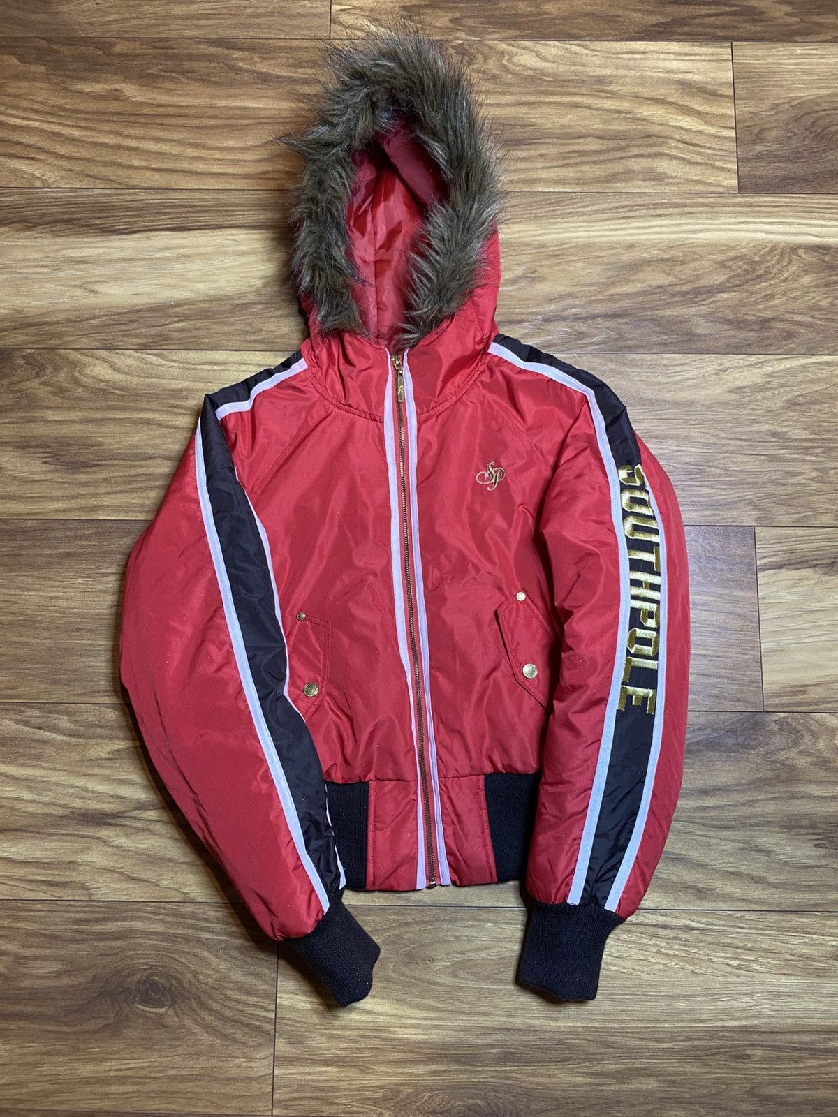 Southpole South Pole Bomber Alaska Jacket Boxy Fit Y2k Swag Hype Size S / US 4 / IT 40 - 1 Thumbnail